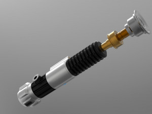 Obi-Wan Kenobi Lightsaber Modelo de impresión 3D
