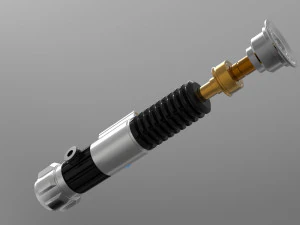 Obi-Wan Kenobi Lightsaber 3D Print Model