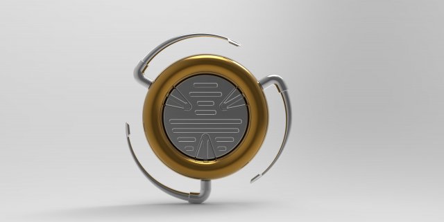 Obi-Wan Kenobi Communicator 3D 프린트 모델 .c4d .max .obj .3ds .fbx .stl .blend 