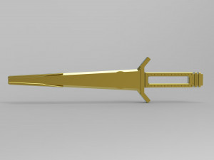 Starfleet Dagger from Star Trek Enterprise 3D-printmodel