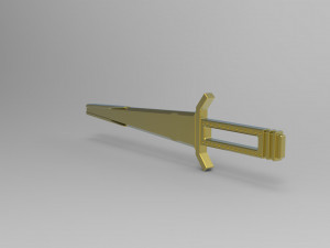 Starfleet Dagger from Star Trek Enterprise 3D-printmodel