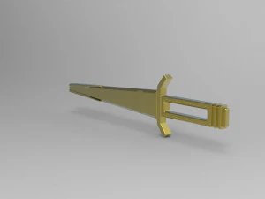 Starfleet Dagger from Star Trek Enterprise 3D Print Model