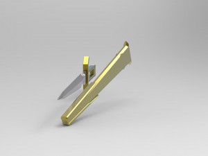 Starfleet Dagger from Star Trek Enterprise 3D-printmodel