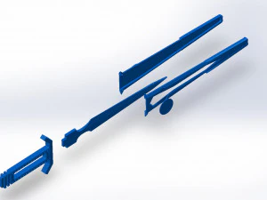 Starfleet Dagger from Star Trek Enterprise 3D Print Model