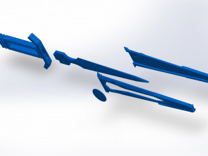 Starfleet Dagger from Star Trek Enterprise 3D-printmodel