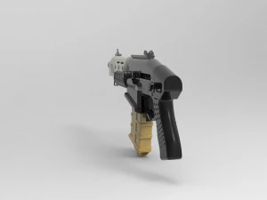 Militech Rifle Crusher 3D Print Model