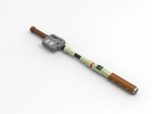 Star Trek Jaylah Rifle 3D Print Model