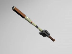 Star Trek Jaylah Rifle 3D Print Model