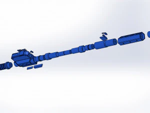 Star Trek Jaylah Rifle 3D Print Model