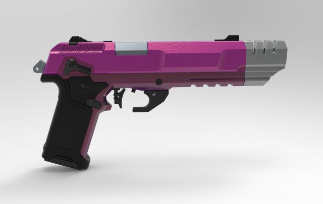 Cyberpunk Death and Taxes Model Cetak 3D .c4d .max .obj .3ds .fbx .stl .blend 