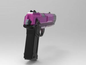 Cyberpunk Death and Taxes 3D Print Model
