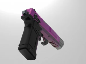 Cyberpunk Death and Taxes 3D Print Model