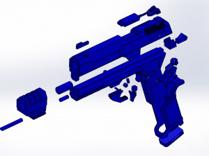 Cyberpunk Death and Taxes Model Cetak 3D