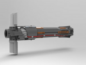 Kylo Ren Lightsaber 3D Print Model
