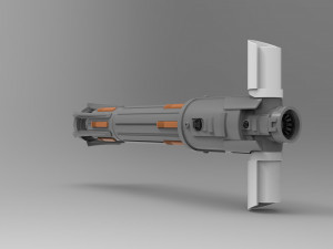 Kylo Ren Lightsaber 3D Print Model