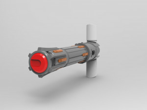 Kylo Ren Lightsaber 3D Print Model