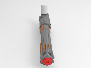 Kylo Ren Lightsaber 3D Print Model