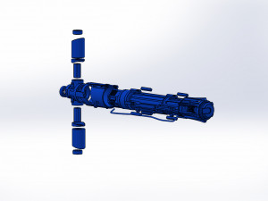Kylo Ren Lightsaber 3D Print Model
