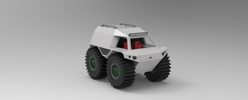 THOR Ultimate ATV Modelo de impresión 3D .c4d .max .obj .3ds .fbx .stl .blend 