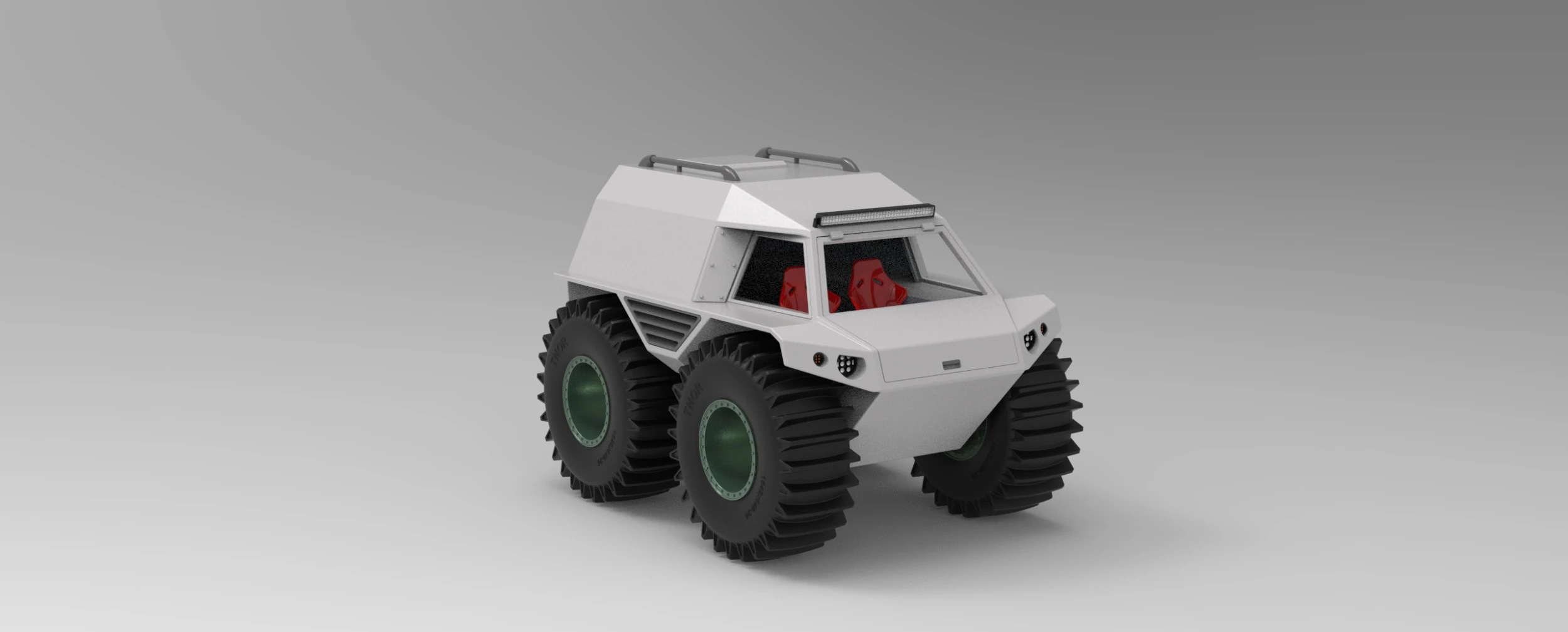 THOR Ultimate ATV 3D Print Model .c4d .max .obj .3ds .fbx .stl .blend
