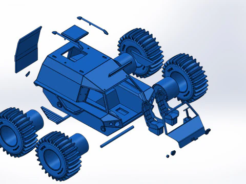 THOR Ultimate ATV 3D Print Model