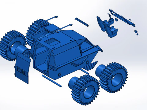 THOR Ultimate ATV 3D Print Model