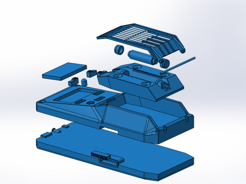 Stalker dosimeter Feedback 3Dプリントモデル