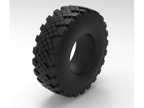 Mold for diecast military KAMA-1260 Scale 1 to 10 and 1 to 14 and 1 to 25 3D Baskı Modeli