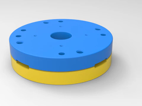 Molde para pneu militar fundido sob press&atilde;o 1 Escala 1 a 10 e 1 a 14 e 1 a 25 Modelo de Impressão 3D