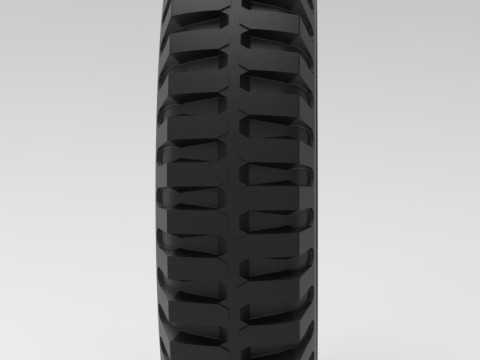 Mold for diecast military tire 2 Scale 1 to 10 and 1 to 14 and 1 to 25 3D-Druckmodell