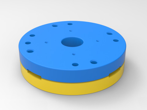 Mold for diecast military tire 4 Scale 1 to 10 and 1 to 14 and 1 to 25 3D प्रिंट मॉडल