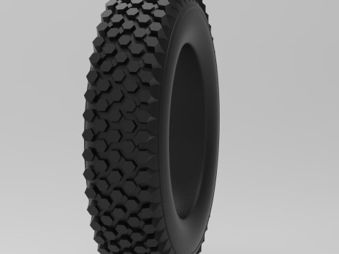Mold for diecast military tire 4 Scale 1 to 10 and 1 to 14 and 1 to 25 3D प्रिंट मॉडल
