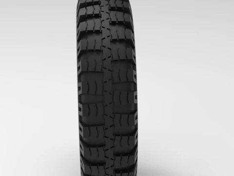 Mold for diecast military tire 6 Scale 1 to 10 and 1 to 14 and 1 to 25 3D Print Model