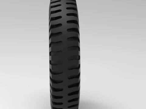 Mold for diecast military tire 7 Scale 1 to 10 and 1 to 14 and 1 to 25 3D Print Model