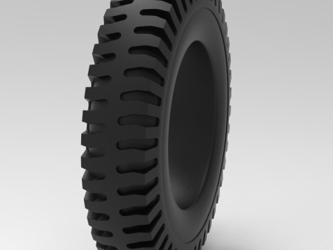 Mold for diecast military tire 7 Scale 1 to 10 and 1 to 14 and 1 to 25 3D Принт Модель