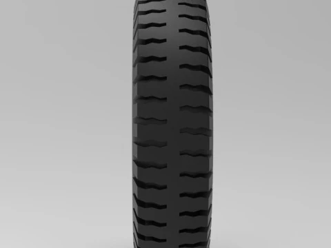 Mold for diecast military tire 8 Scale 1 to 10 and 1 to 14 and 1 to 25 3D Print Model