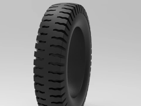 Mold for diecast military tire 8 Scale 1 to 10 and 1 to 14 and 1 to 25 3D Print Model