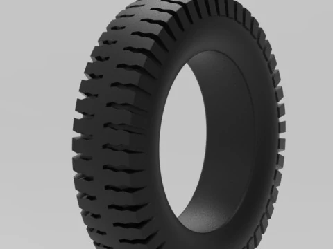 Mold for diecast military tire 8 Scale 1 to 10 and 1 to 14 and 1 to 25 3D Print Model