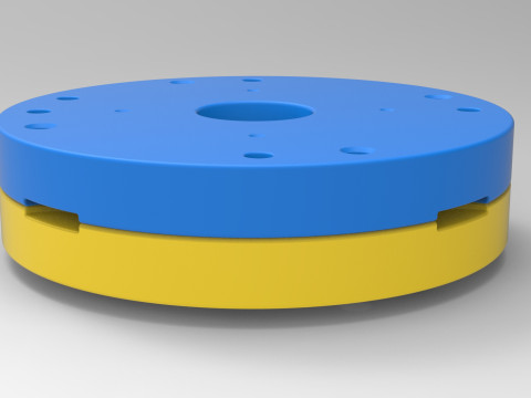 Mold for diecast military tire 10 Scale 1 to 10 and 1 to 14 and 1 to 25 3D Print Model