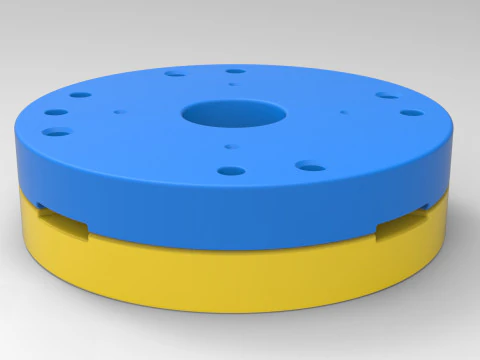 Forma do odlewanej ciśnieniowo opony wojskowej 12 Skala od 1 do 10 i od 1 do 14 oraz od 1 do 25 Model do druku 3D