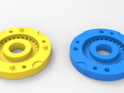 Mold for diecast military tire 13 Scale 1 to 10 and 1 to 14 and 1 to 25 3D Print Model