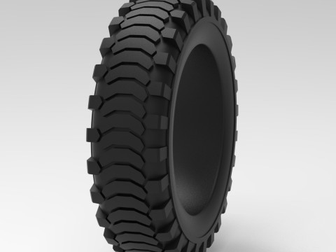 Mold for diecast military tire 13 Scale 1 to 10 and 1 to 14 and 1 to 25 3D Print Model