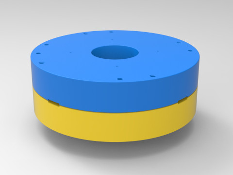 Mold for diecast Tractor tire 30 Scale 1 to 10 and 1 to 14 and 1 to 25 3D Print Model