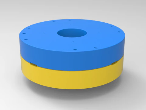 Mold for diecast Tractor tire 30 Scale 1 to 10 and 1 to 14 and 1 to 25 3D Print Model