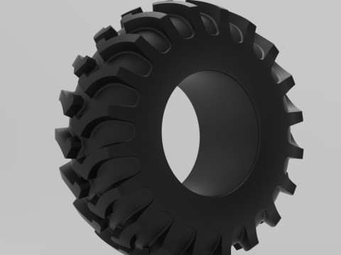 Mold for diecast Tractor tire 30 Scale 1 to 10 and 1 to 14 and 1 to 25 3D Print Model