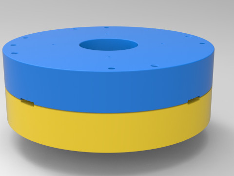 Mold for diecast Tractor tire 31 Scale 1 to 10 and 1 to 14 and 1 to 25 3D Принт Модель