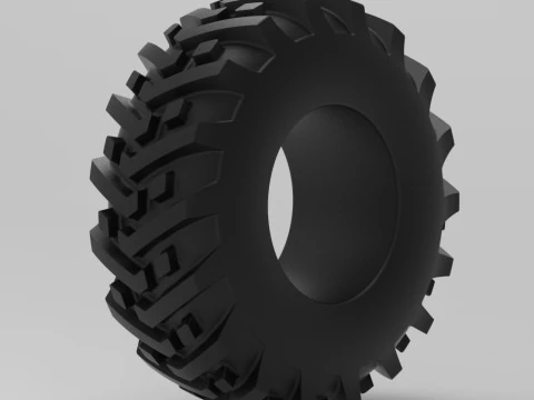 Mold for diecast Tractor tire 31 Scale 1 to 10 and 1 to 14 and 1 to 25 3D Print Model