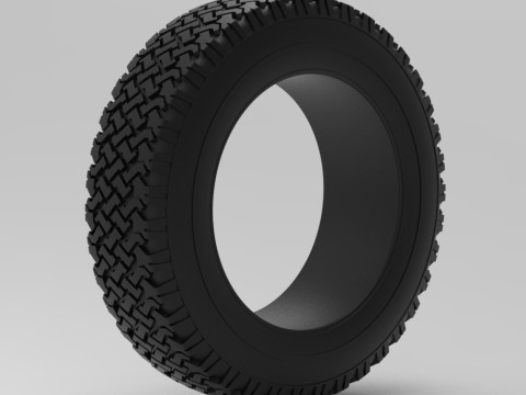Mold for diecast Land Rover tire Scale 1 to 10 Modello di stampa 3D