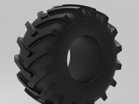 Mold for diecast Timberjack tire Scale Modello di stampa 3D