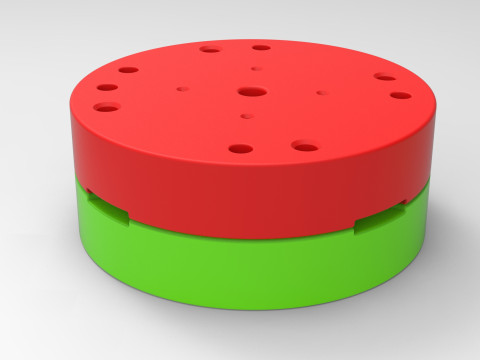 Mold for diecast Timberjack tire Scale Modello di stampa 3D